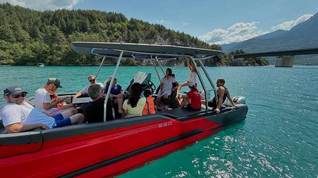 Serre Ponçon tour - Promenade en bateau - Apéro bateau
