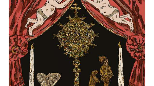 Exhibition “The altar, teh treasure and the marmot keeper" by Géraldine Kosiak