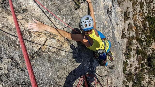 Piton givré - Moniteur d'escalade, Guide de montagne