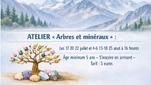 Atelier "Arbres et minéraux"