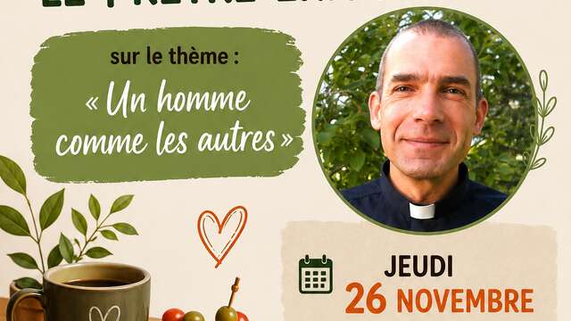 Rencontre Grignote avec le prêtre Eric Juretig