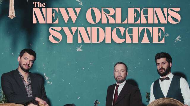 "Music in the spotlights" : concert with THE NEW ORLEANS SYNDICATE !