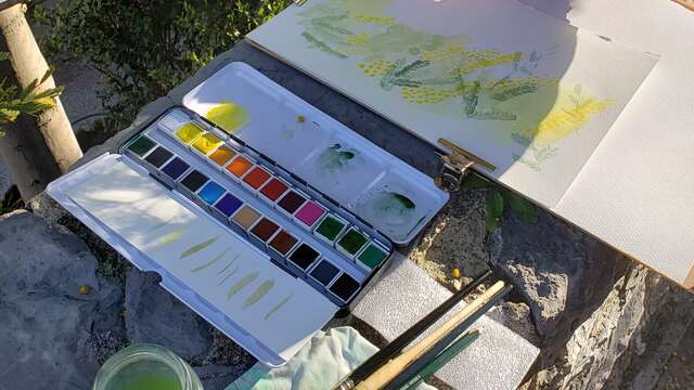 Atelier - Peindre le centre-ville de Hyères