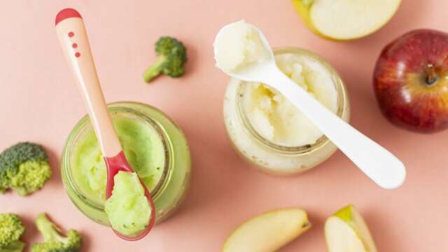 Confection maison de petits pots bébé