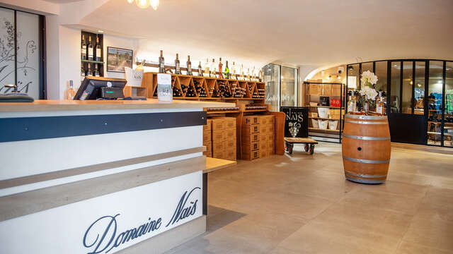Dégustation au  Domaine Naïs