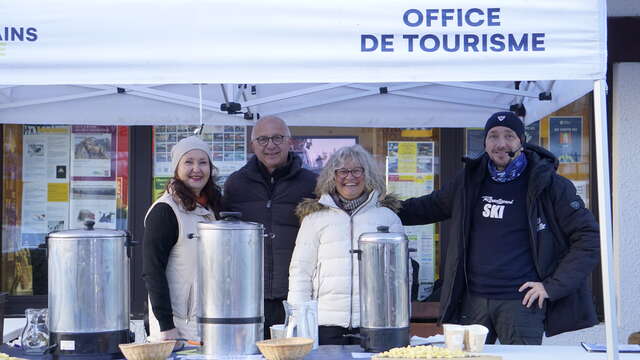 Pot d'accueil : Bienvenue à Thollon !