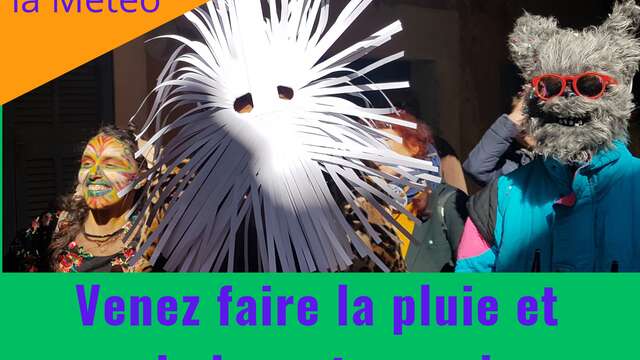 Carnevale a Saorge sul tema del tempo