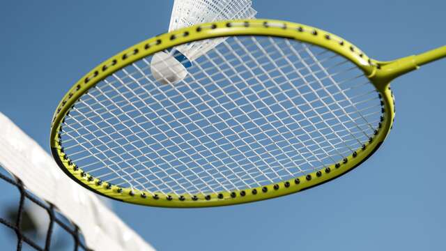Badminton sous la halle