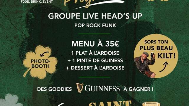 Saint Patrick au QG!