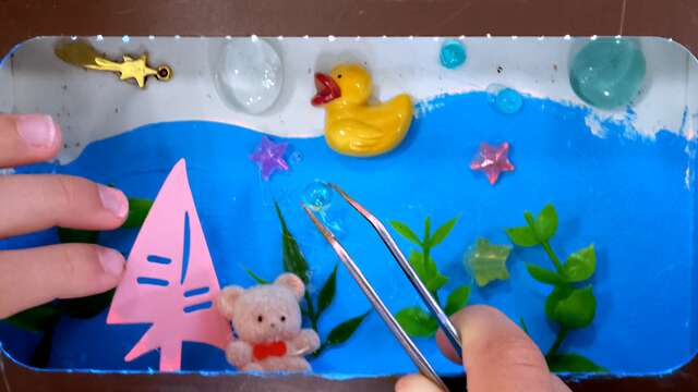 Atelier Diorama au refuge du Crêt du Poulet