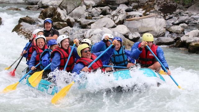 Grande descente en raft avec Fun Rafting