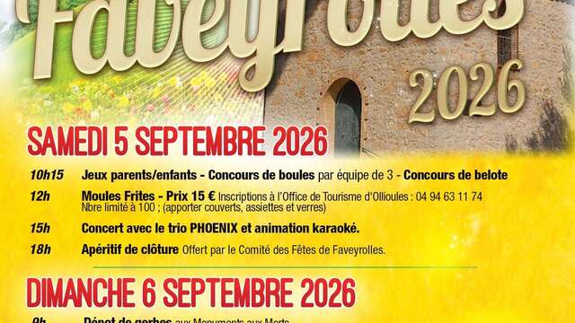 Fête de Faveyrolles : aïoli provençal
