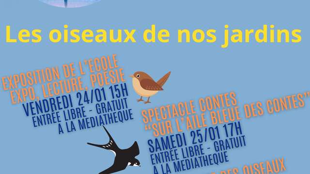 Randonnée accompagnée "A la découverte des oiseaux communs autour des Salles"| Nuits de la lecture