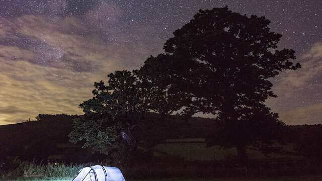 Randonnée ciel étoilé et nuit au bivouac de Roua