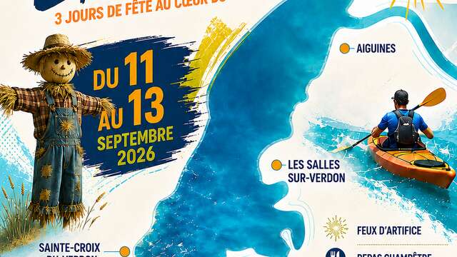 Bauduen fête le lac de Sainte-Croix