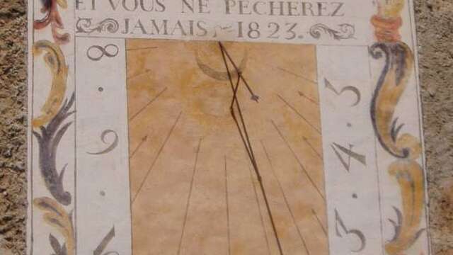 Cadran solaire de l'Église Saint-Sébastien