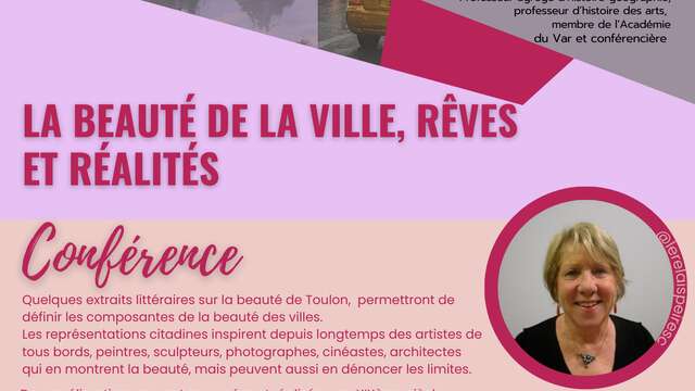 UTLO - Conférence : La beauté de la ville, rêves et réalités