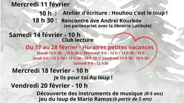 "Sur la piste des loups" : découverte des intruments de musique et jeu