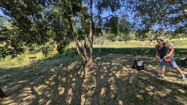 Initiation au disc-golf