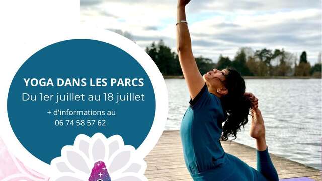 Séances de Yoga dans les parcs de Vichy
