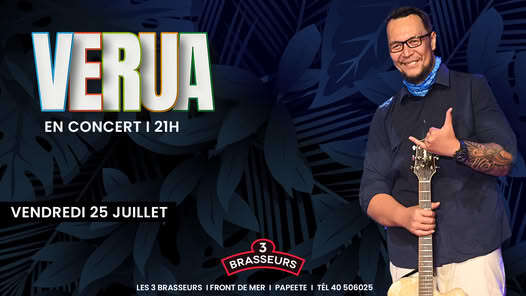 Verua in concert - 3  Brasseurs Tahiti