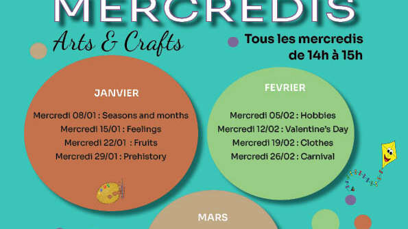 Happy Mercredis / Ateliers en Anglais