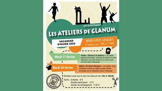 Les vacances d'hiver à Glanum