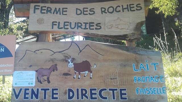 Visite de la Ferme des Roches Fleuries