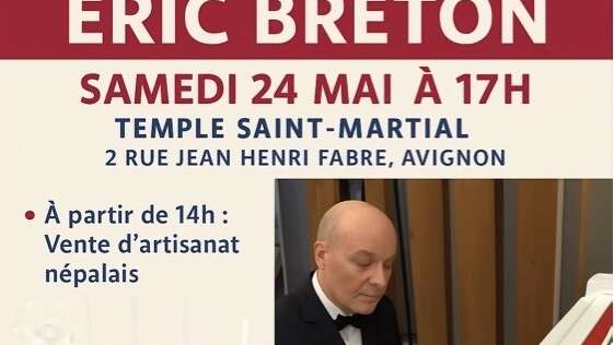 Concert de piano par Eric Breton