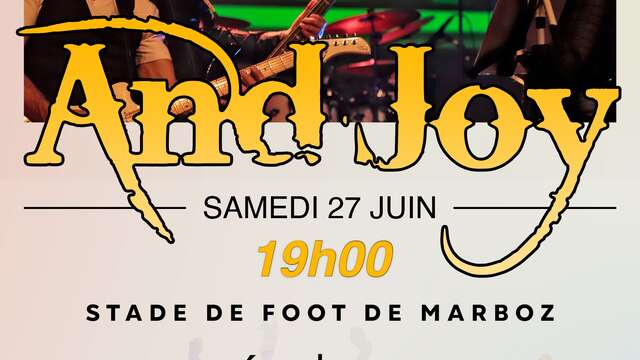 Repas-Concert gratuit avec AndJoy by l'Ainfernale