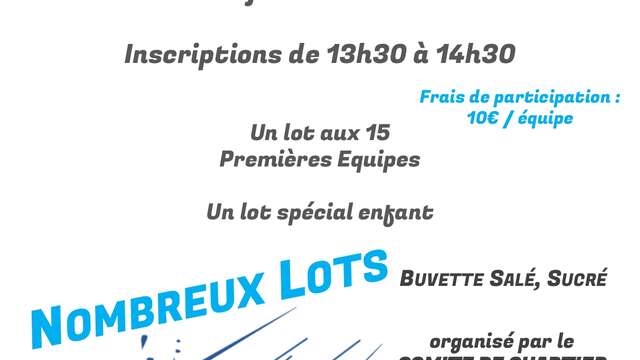 Concours de pétanque
