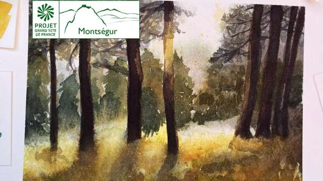Aquarelle et reliure : découvrir les paysages autrement