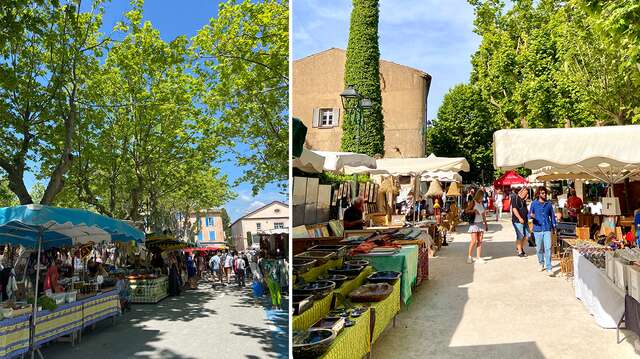 Le marché de Saint-Tropez