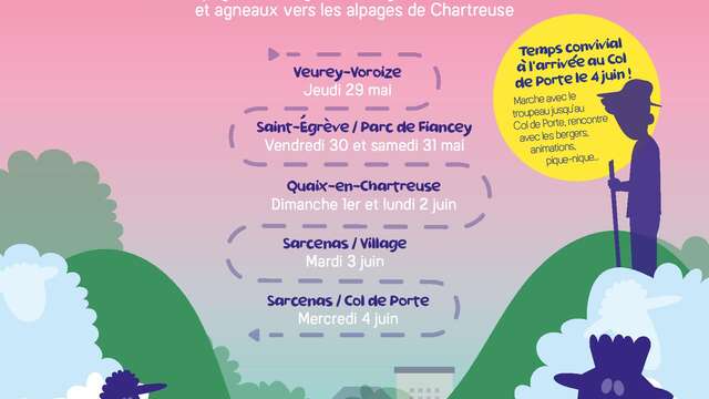 Transhumance 2025 - La Grande Traversée de la Métropole de Grenoble