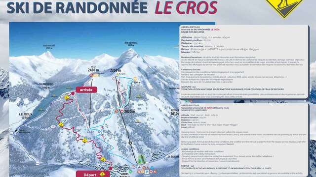 Itinéraire ski de rando 
