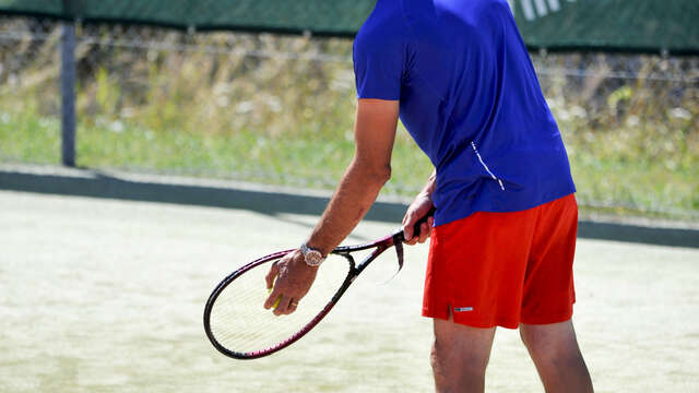 Inauguration du court de tennis rénové