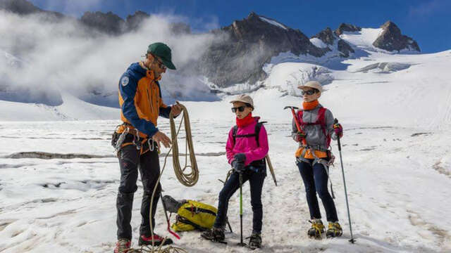Découverte des glaciers