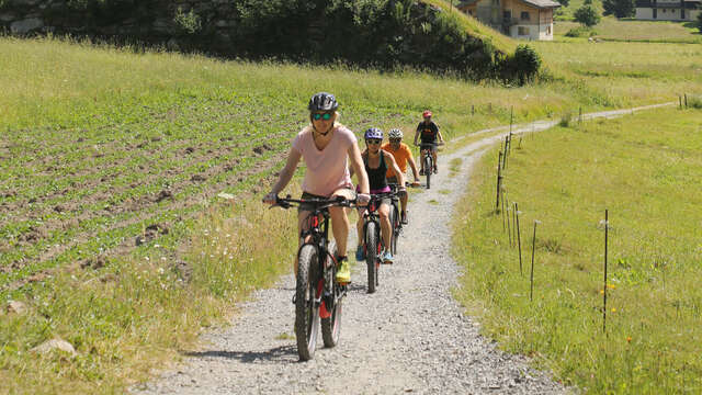 Itinéraire VTT - T : E-Bike MB France-Italie depuis Vallorcine