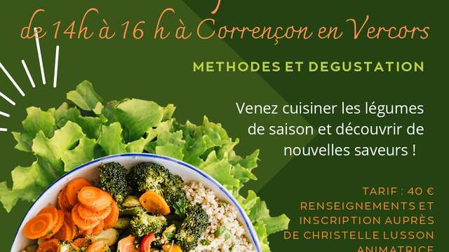 Atelier de cuisine vivante