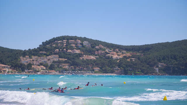 Spot de surf des Lecques