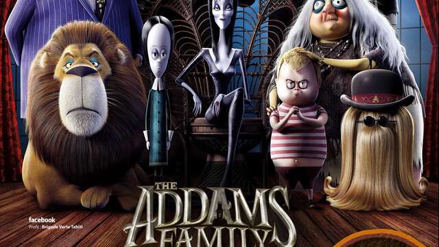 La Famille Addams Élémentaire sur écran géant - Jardins de Paofai