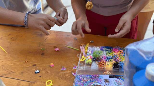 Fabrication de bracelets élastiques