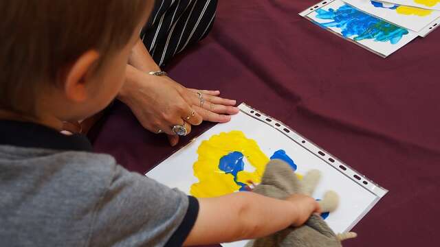 Atelier "Bébé au musée" : Nature Peinture