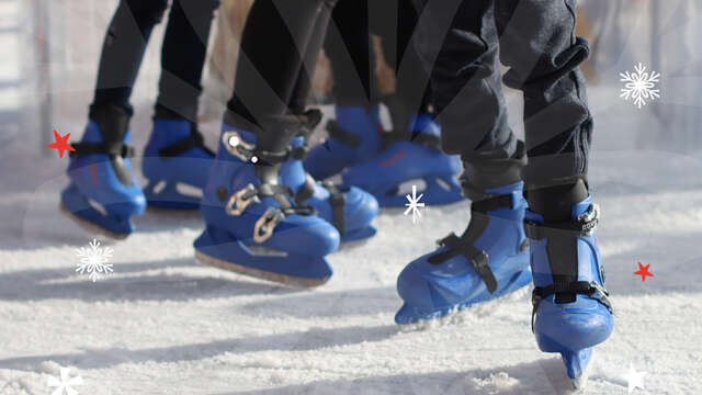Christmas ice rink in La Londe les Maures