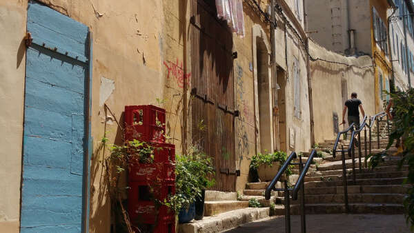 Old Marseille and Le Panier district