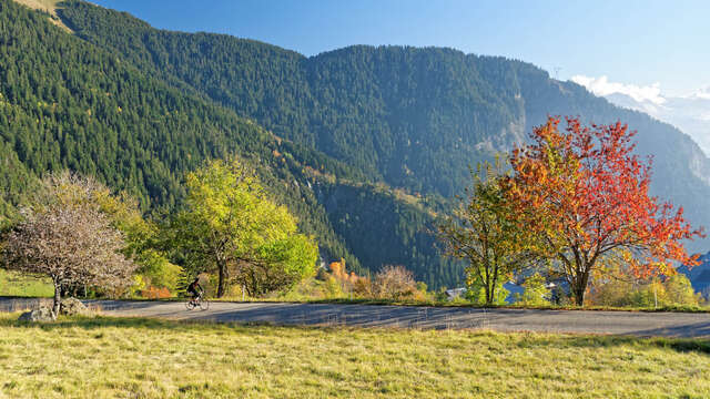 Montée cyclo du Col du Chaussy