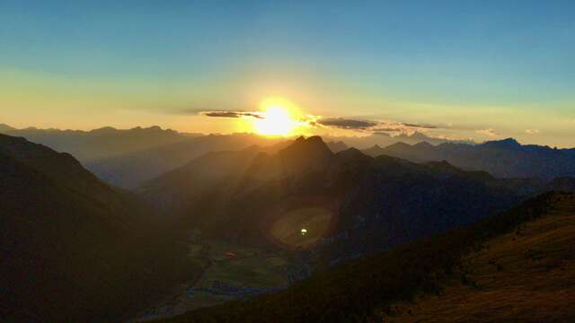 Apéro aux couleurs du coucher de soleil