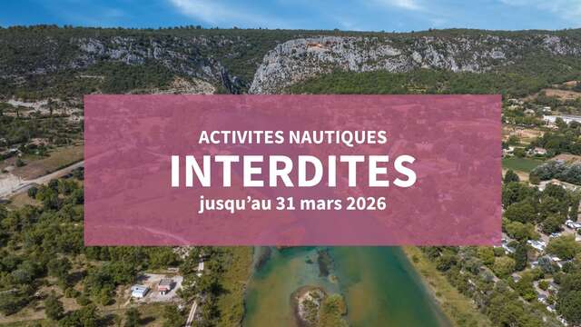 Lac de Quinson - Montmeyan Plage