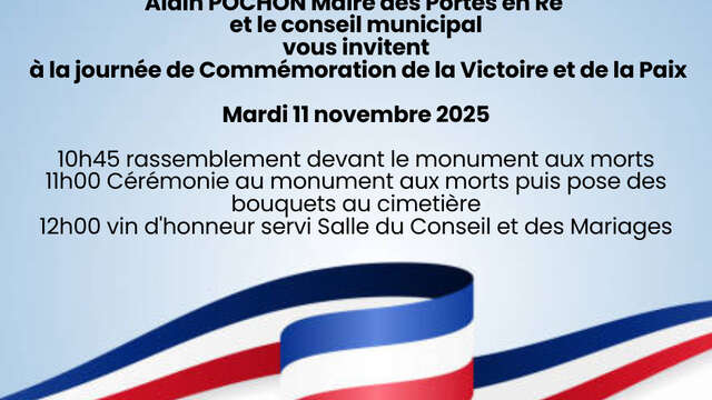 Conmemoración del 11 de noviembre