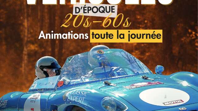 Rassemblement Véhicules d'Époque à Barbotan-les-Thermes